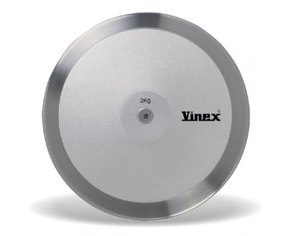 Диск для метания. Vinex Aluminium DSA-A20, вес 2 кг. 