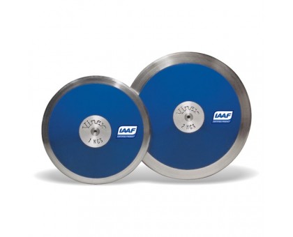 Диск для метания Lo Spin Vinex DSB-P17, вес диска 1.75 кг, синий. IAAF сертифицирован
