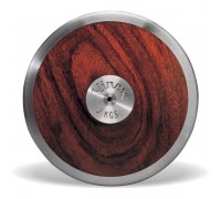 Метательный диск Vinex Wood Practice DSS-W10P ( вес диска 1 кг) коричневый.  Диск для метания.
