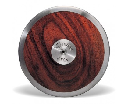 Метательный диск Vinex Wood Practice DSS-W20P  ( вес диска 2 кг) коричневый. Диск для метания.
