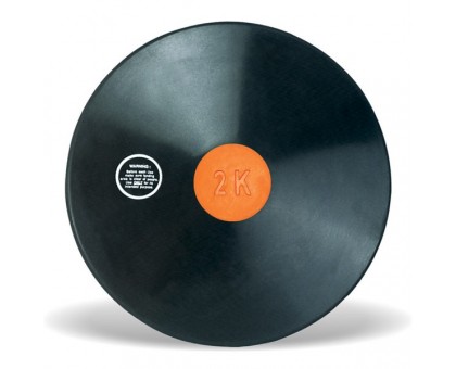 Метательный диск Vinex DRB-CC125 ( вес диска 1,25 кг), черный