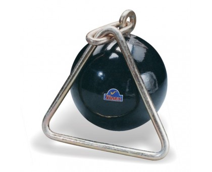 Метательный шар Vinex VTW-35 ( вес диска 35 lb) коричневый, шар для метания, черный