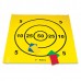 Игровой мат в виде цели с 12 мешочками для метания, Vinex TM-BBC12, разные цвета