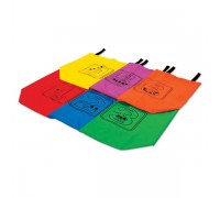 Мешки для прыжков, с номерами, Vinex JPSN-C6N3575 (35 см х 75 см),  разноцветные