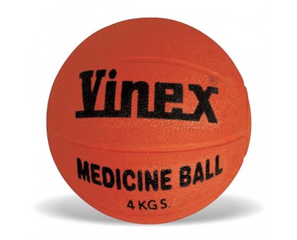 Медицинский мяч Vinex VMB-004R (4 кг), оранжевый