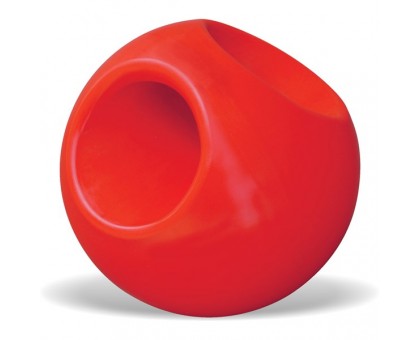 Гиря (5 кг) Vinex VKB-C005, пластиковая, цвет - красный