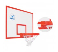 Кольцо для баскетбольного щита Vinex Club Plus BBR-CPH, с крючками для сетки