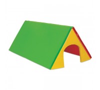 Игровой домик из пеноматериала Vinex VGF-HU201407 (7 см высота мата) зелено-желто-красный