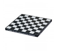 Деревянная доска для шахмат/шашек Vinex VCB-1830 (30 x 30 x 18 мм) ч/б