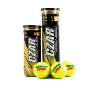 Теннисные мячи CZAR PLUS Vinex T-11014 (4 мяча) желтые